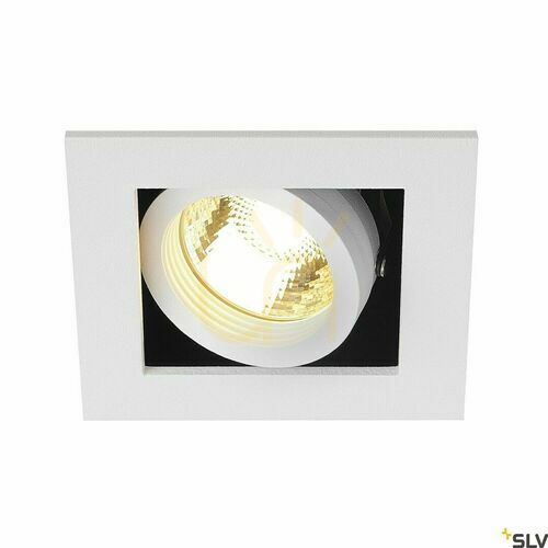 Kontrola Zápustné svítidlo SLV KADUX 1 GU10 bílé 230V 50W 115511