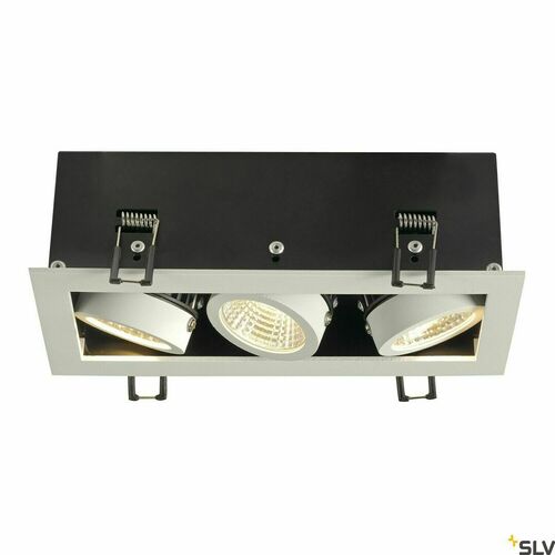 Kontrola Zápustné svítidlo SLV KADUX 3 SET bílé 20W 3000K 1920 lm 115721