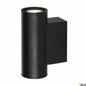 Nástěnné svítidlo SLV SUPROS 78 up/down, černé, 2 × 9 W LED 1400 lm 3000K, úhel 60°, Ø 7,6 × 20,1 cm, 116340 small 2