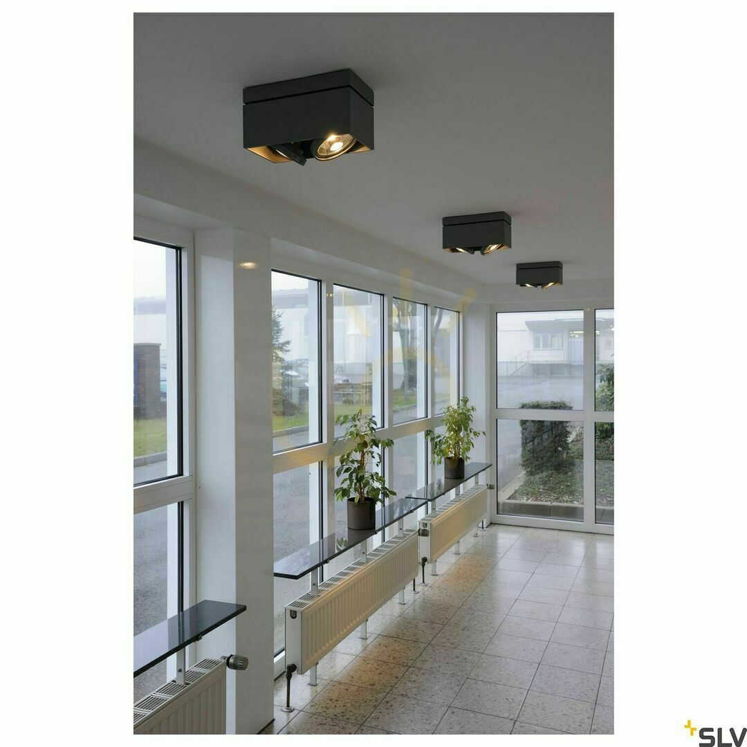 Náhled Stropní svítidlo SLV KARDAMOD ES111 černé 75 W 117110 Stropní svítidlo SLV KARDAMOD ES111 černé 75 W 117110