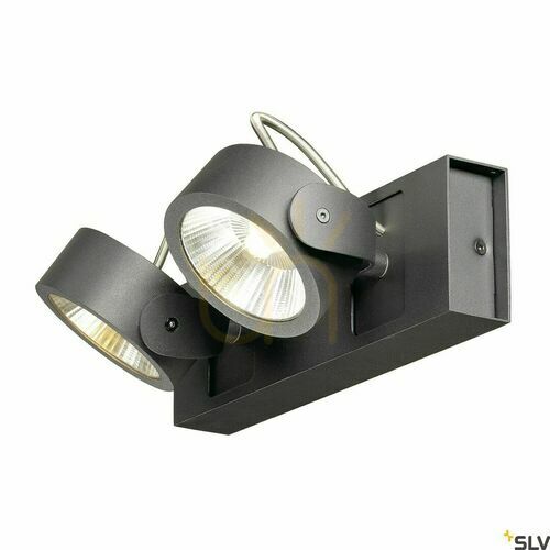 Kontrola Přisazené svítidlo SLV KALU černé LED 31W 3000K 2000 lm 1000129