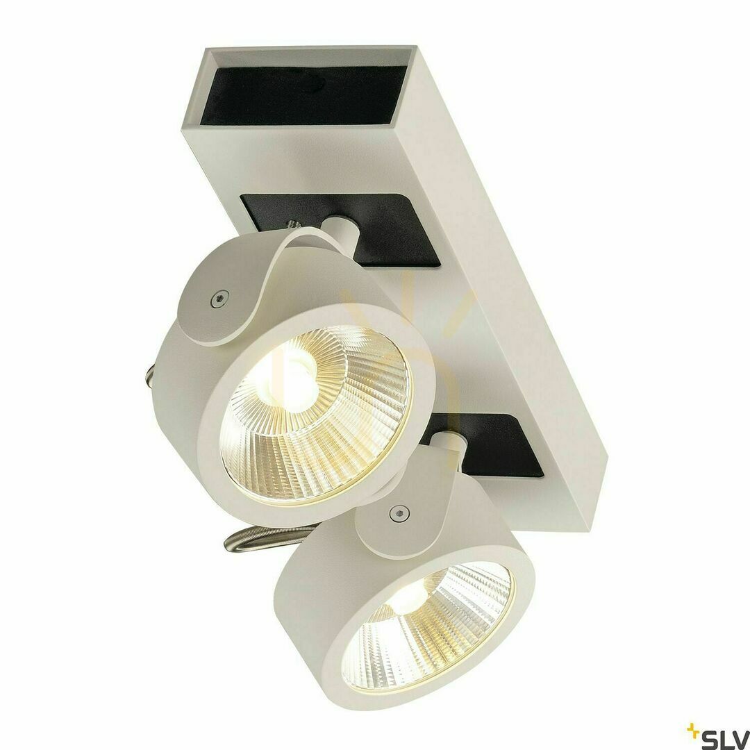 Pohled Přisazené svítidlo SLV KALU LED bílé 31W 3000K 2000lm 1000130 Přisazené svítidlo SLV KALU LED bílé 31W 3000K 2000lm 1000130