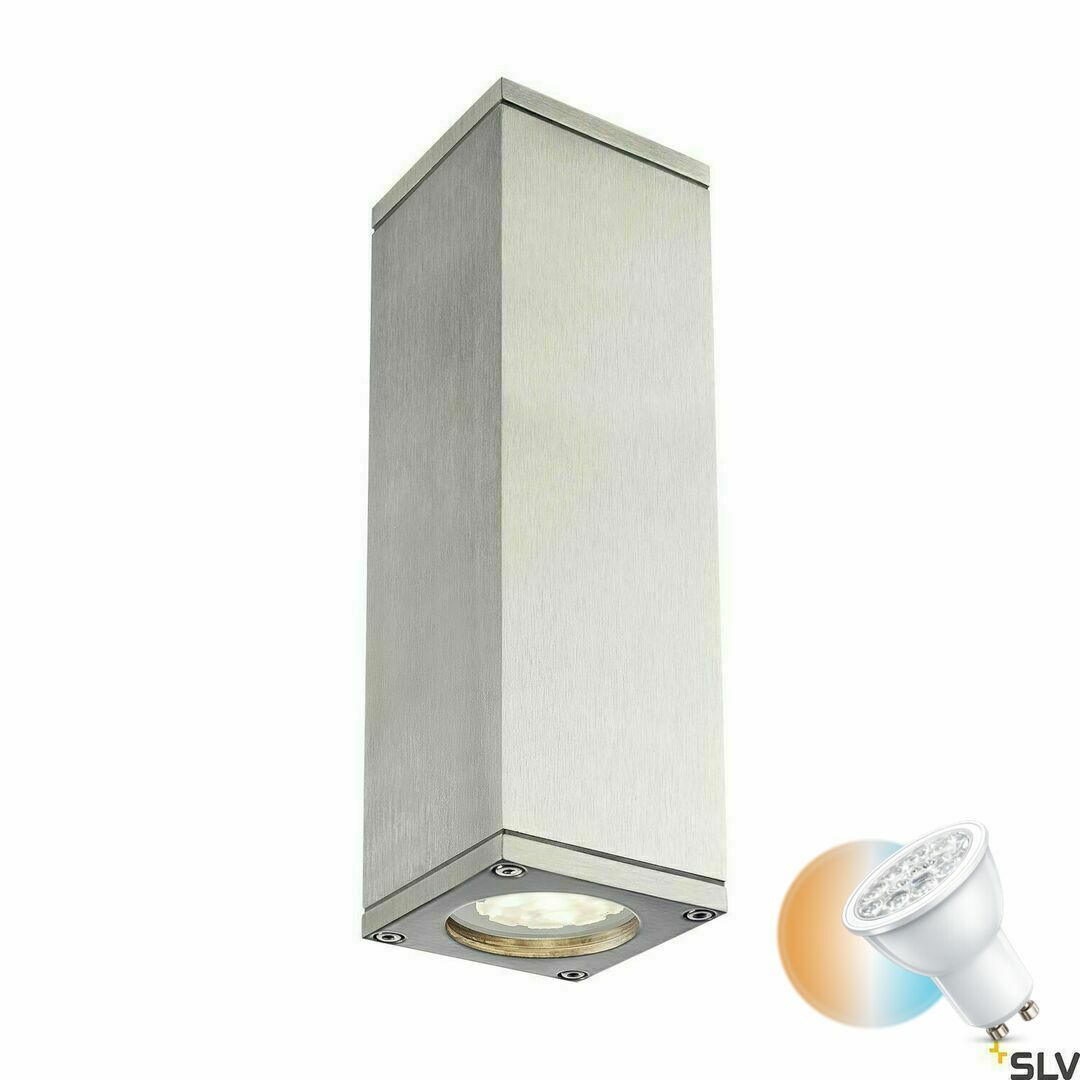 Kontrola Venkovní nástěnné svítidlo SLV THEO UP/DOWN stříbrné IP44 35W 230V 1000331 Venkovní nástěnné svítidlo SLV THEO UP/DOWN stříbrné IP44 35W 230V 1000331
