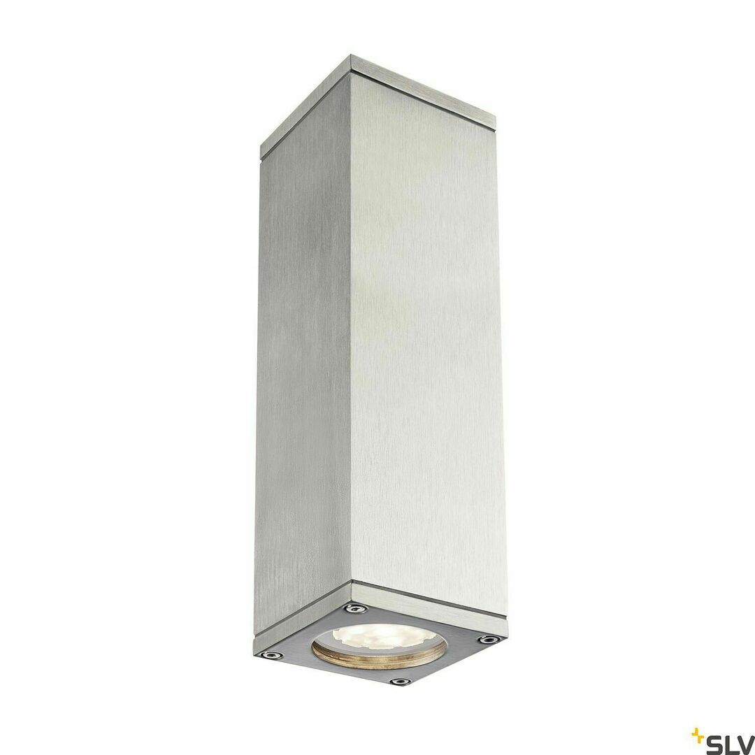 Zobrazit Venkovní nástěnné svítidlo SLV THEO UP/DOWN stříbrné IP44 35W 230V 1000331 Venkovní nástěnné svítidlo SLV THEO UP/DOWN stříbrné IP44 35W 230V 1000331