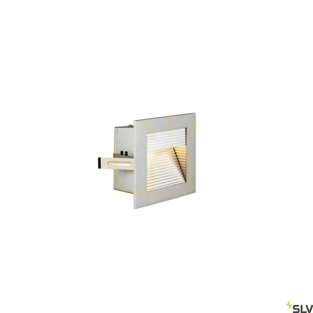 Náhled Zápustné svítidlo SLV FRAME LED CURVE šedé 3W 2700K 1000575 Zápustné svítidlo SLV FRAME LED CURVE šedé 3W 2700K 1000575