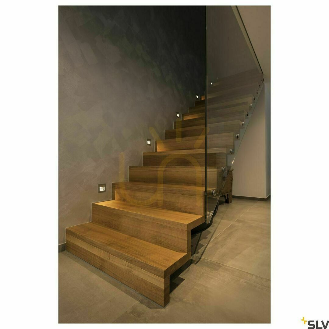 Zobrazit Zápustné svítidlo SLV FRAME LED CURVE šedé 3W 2700K 1000575 Zápustné svítidlo SLV FRAME LED CURVE šedé 3W 2700K 1000575