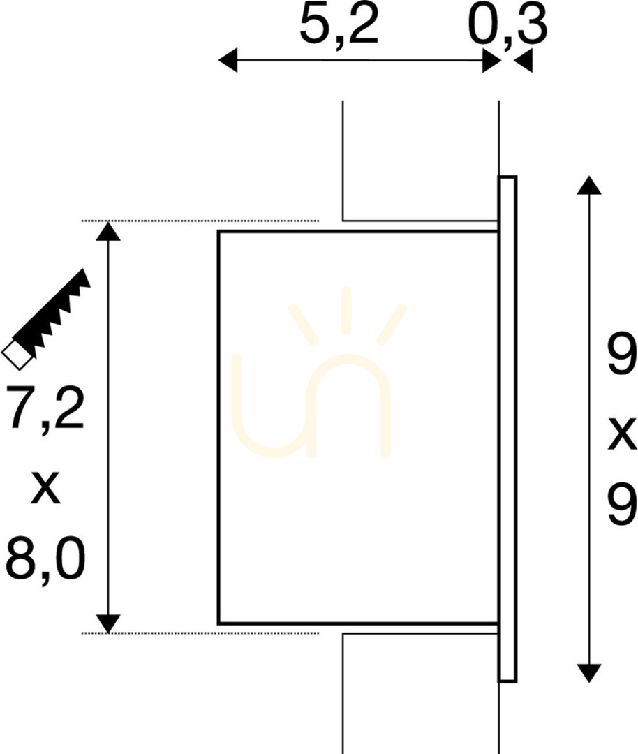 Zobrazit Zápustné svítidlo SLV FRAME LED CURVE šedé 3W 2700K 1000575 Zápustné svítidlo SLV FRAME LED CURVE šedé 3W 2700K 1000575