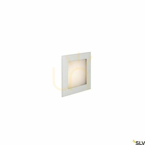 Kontrola Zápustné svítidlo SLV FRAME LED 1000577 šedé 3W 2700K IP20