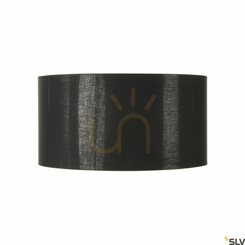 Kontrola Stínidlo SLV FENDA 70 cm černá/měděná ocel textil 1000580