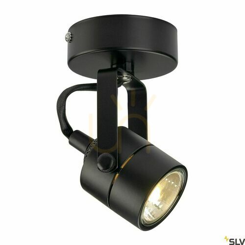 Kontrola Zapuštěné svítidlo SLV SPOT 79 132020 černé GU10 50W hliník IP20