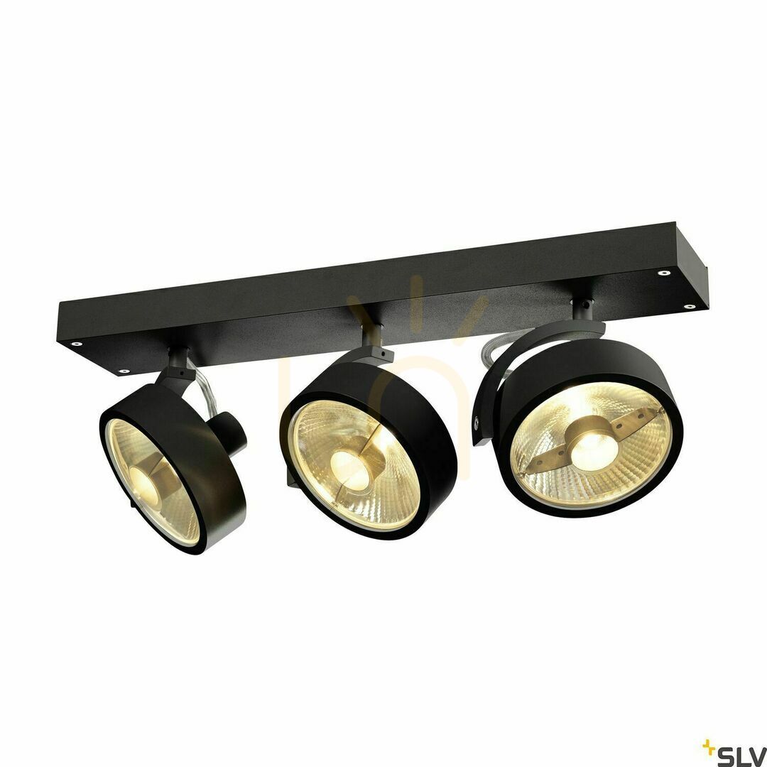 Zobrazit Zapuštěné svítidlo SLV KALU 1000704 černé 75 W 45 cm Zapuštěné svítidlo SLV KALU 1000704 černé 75 W 45 cm