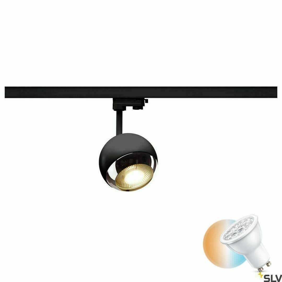 Kontrola Lištové svítidlo SLV Light Eye 150 černé GU10 3fázové 1000707 Lištové svítidlo SLV Light Eye 150 černé GU10 3fázové 1000707