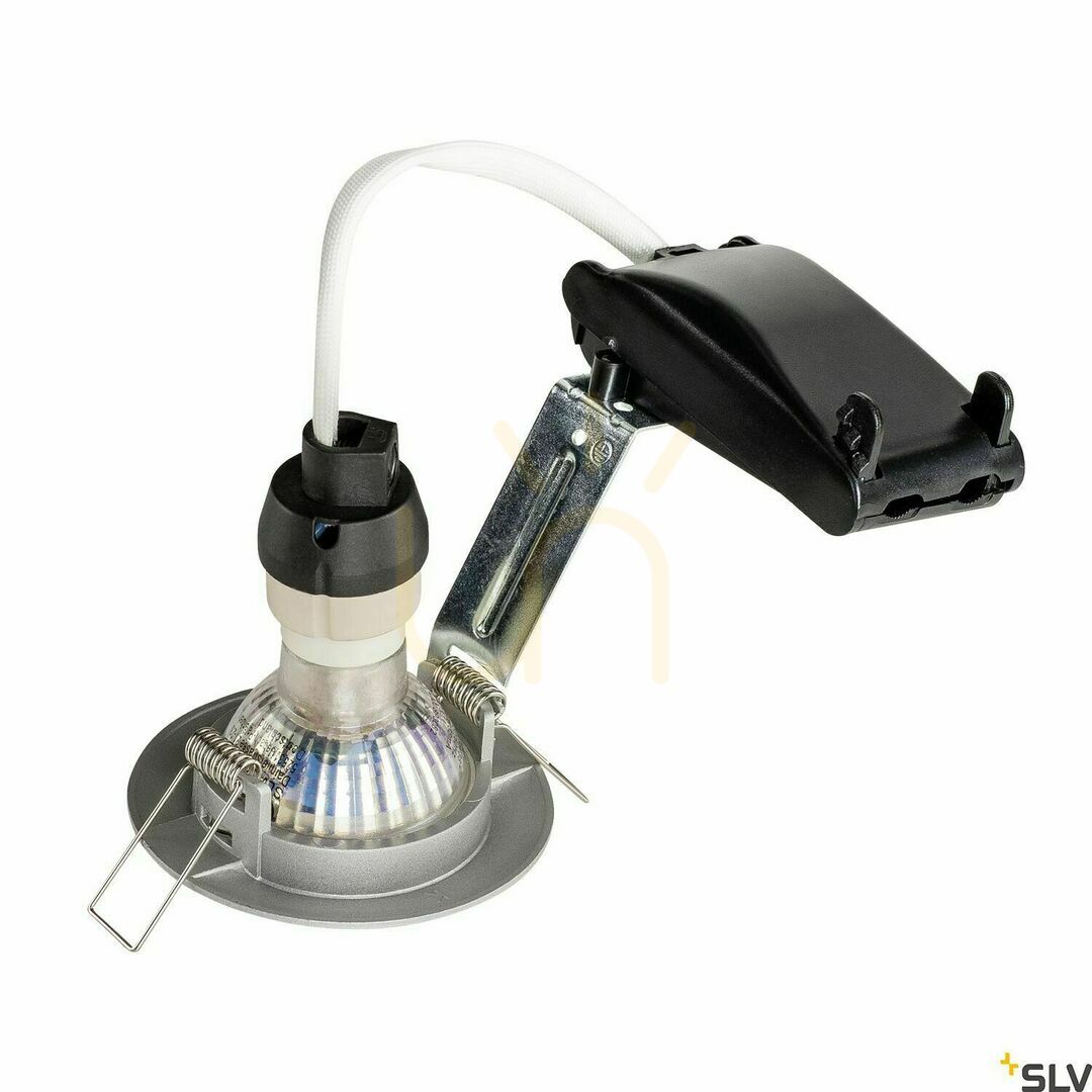 Pohled Zápustné svítidlo SLV PIKA QPAR51 šedé 50W 230V 1000717 Zápustné svítidlo SLV PIKA QPAR51 šedé 50W 230V 1000717