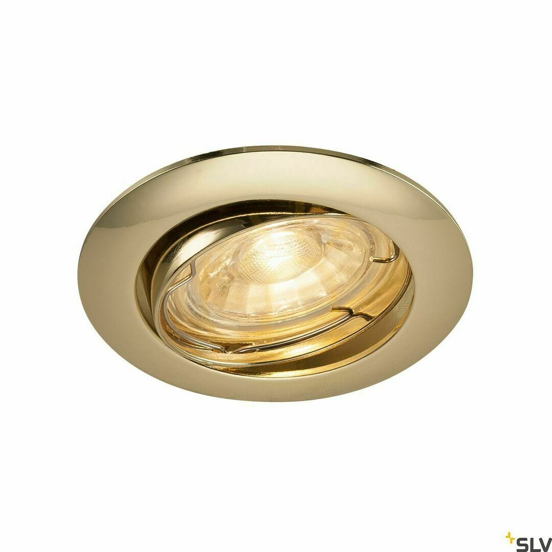 Zobrazit Zápustné svítidlo SLV PIKA 1000720 mosazné 50W GU10 230V Zápustné svítidlo SLV PIKA 1000720 mosazné 50W GU10 230V