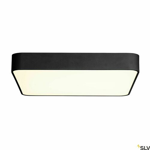 Kontrola Stropní svítidlo SLV MEDO 60 Square černé LED 39 W 3000 K 3800 lm 1000725