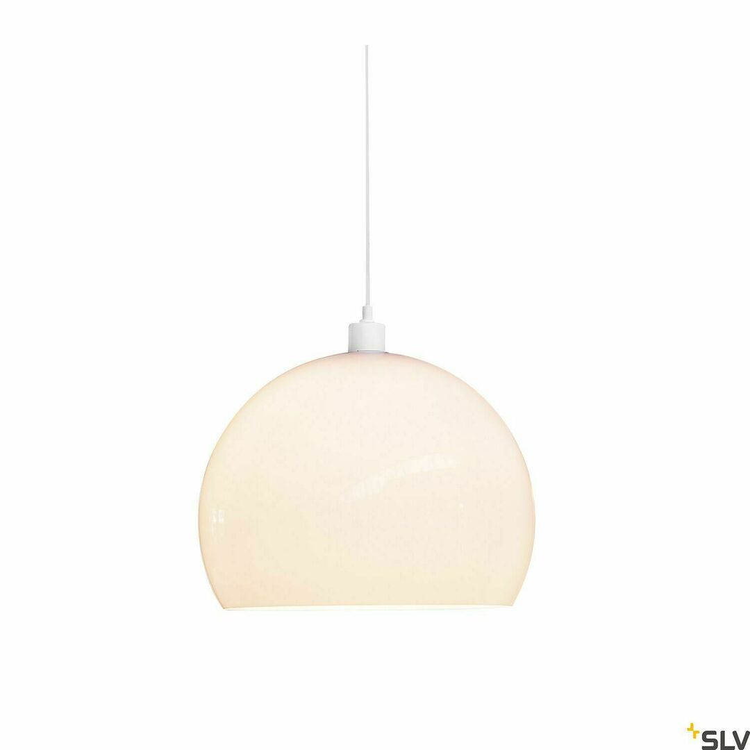 Náhled Stínidlo SLV FENDA bílé kulaté 40 cm 1000764 Stínidlo SLV FENDA bílé kulaté 40 cm 1000764