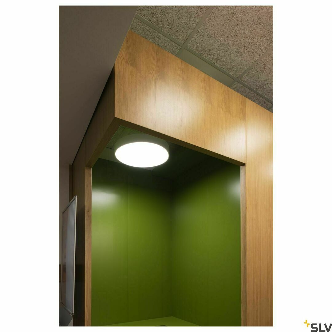 Náhled Stropní svítidlo SLV MEDO 40 šedé 28W 3000K 2450lm 1000866 Stropní svítidlo SLV MEDO 40 šedé 28W 3000K 2450lm 1000866