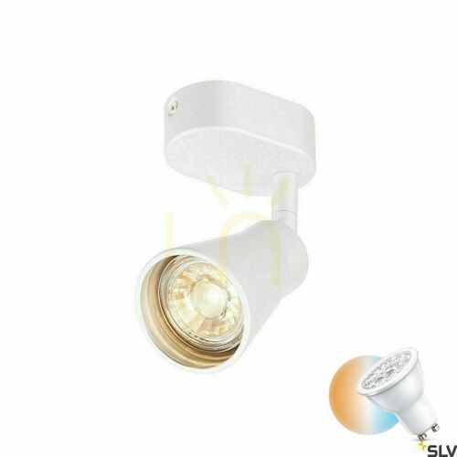 Kontrola Zapuštěné svítidlo SLV AVO Single bílé GU10 50W 1000887