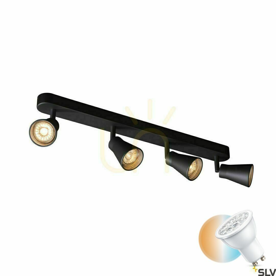 Kontrola Zapuštěné svítidlo SLV AVO Quad černé GU10 4x50W 56 cm 1000895 Zapuštěné svítidlo SLV AVO Quad černé GU10 4x50W 56 cm 1000895