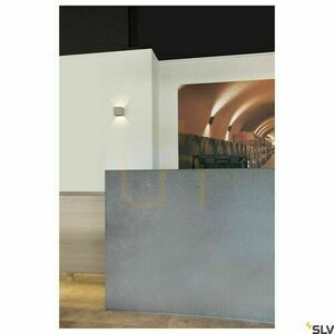 Přisazené nástěnné svítidlo SLV Solid Cube šedé beton 11,5 cm 1000910 small 2