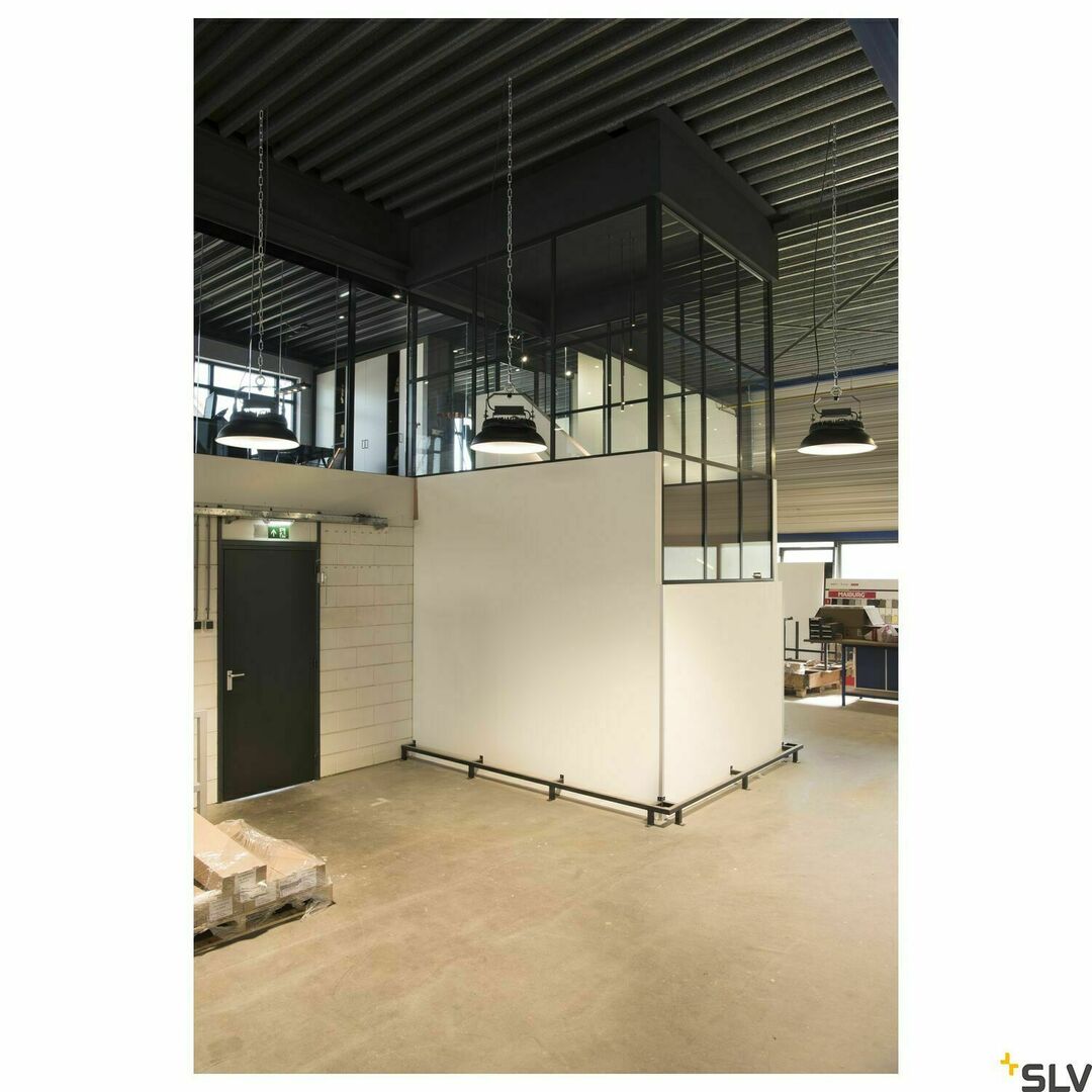 Náhled Reflektor pro závěsné svítidlo SLV PARA FLAC LED černý 45 cm 1000918 Reflektor pro závěsné svítidlo SLV PARA FLAC LED černý 45 cm 1000918