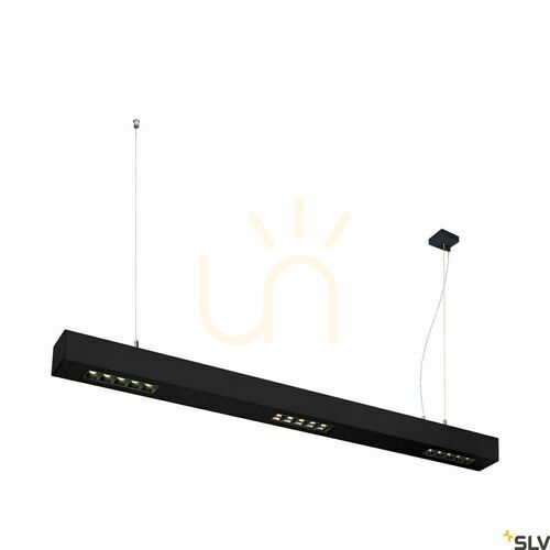 Kontrola Závěsné svítidlo SLV Q-LINE PD černé 46W 4000K 100cm 1000933