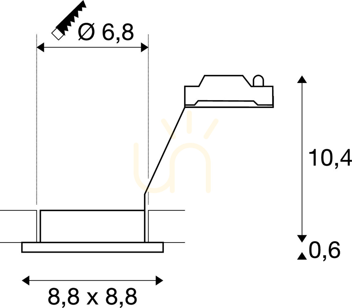 Zobrazit Venkovní zapuštěné svítidlo SLV DOLIX OUT QPAR51 stříbrné IP65 50W 1001172 Venkovní zapuštěné svítidlo SLV DOLIX OUT QPAR51 stříbrné IP65 50W 1001172