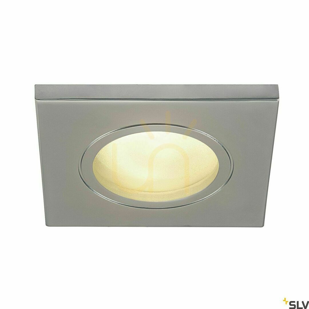 Kontrola Venkovní zapuštěné svítidlo SLV DOLIX OUT QPAR51 stříbrné IP65 50W 1001172 Venkovní zapuštěné svítidlo SLV DOLIX OUT QPAR51 stříbrné IP65 50W 1001172