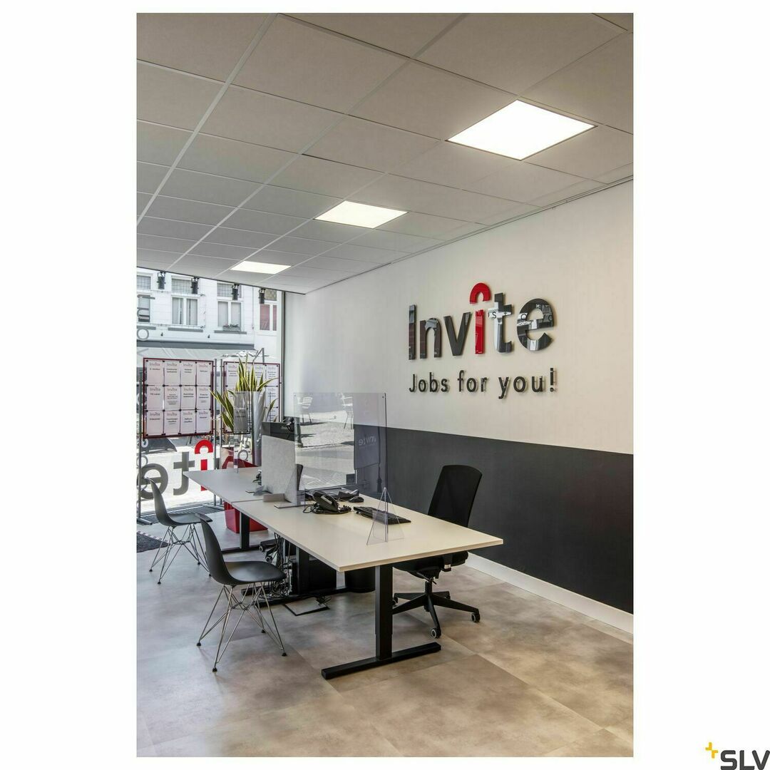 Zobrazit Zápustné LED svítidlo SLV VALETO Panel 62x62 cm bílé 4000 lm 1001251 Zápustné LED svítidlo SLV VALETO Panel 62x62 cm bílé 4000 lm 1001251