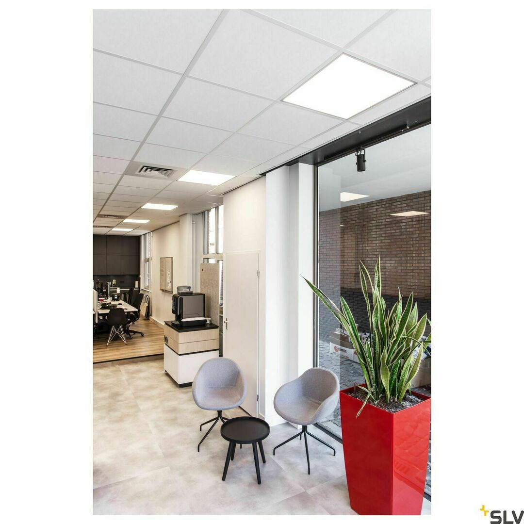 Kontrola Zápustné LED svítidlo SLV VALETO Panel 62x62 cm bílé 4000 lm 1001251 Zápustné LED svítidlo SLV VALETO Panel 62x62 cm bílé 4000 lm 1001251