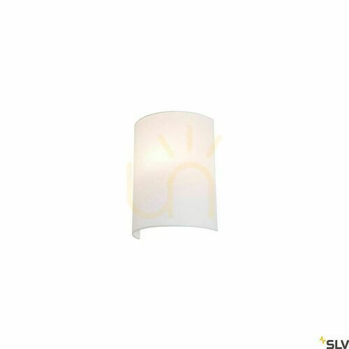 Kontrola Stínidlo SLV FENDA bílé ocel/textil 30 x 23 x 12 cm 1001275