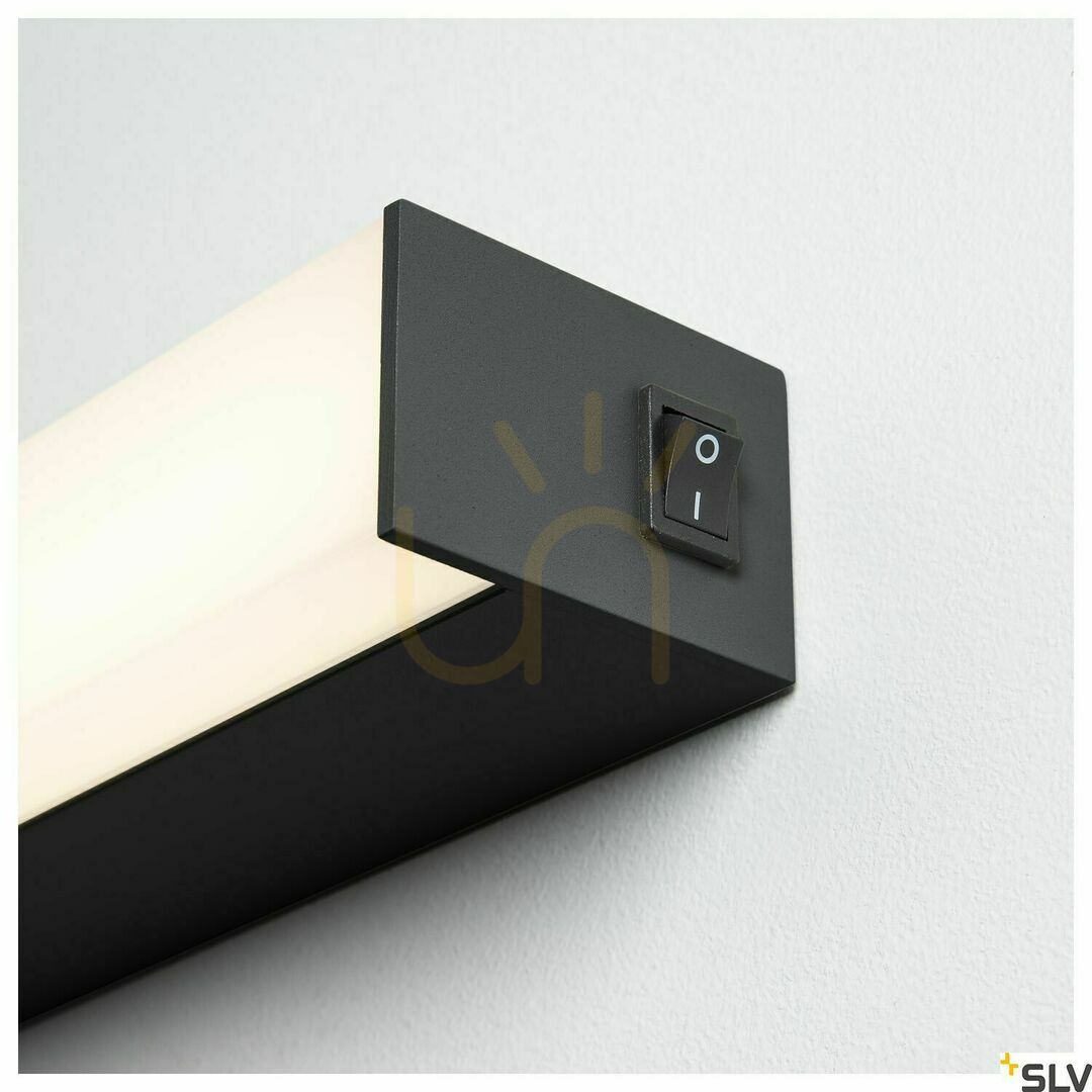 Pohled Přisazené svítidlo SLV SIGHT LED černé 20W 3000K 58,2 cm 1001283 Přisazené svítidlo SLV SIGHT LED černé 20W 3000K 58,2 cm 1001283
