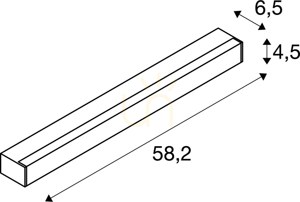 Zobrazit Přisazené svítidlo SLV SIGHT LED černé 20W 3000K 58,2 cm 1001283 Přisazené svítidlo SLV SIGHT LED černé 20W 3000K 58,2 cm 1001283