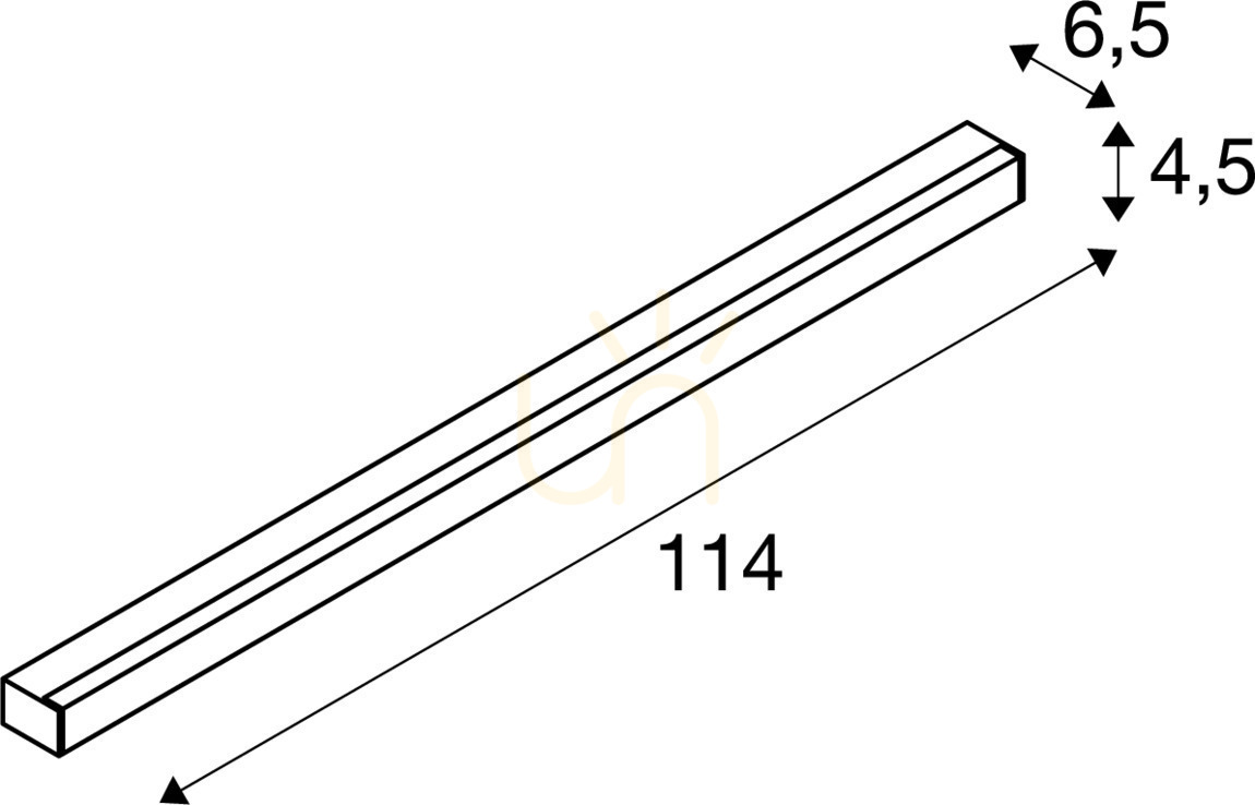 Zobrazit Přisazené svítidlo SLV SIGHT LED černé 38 W 3000 K 114 cm 1001286 Přisazené svítidlo SLV SIGHT LED černé 38 W 3000 K 114 cm 1001286