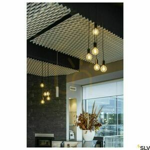 Závěsná objímka SLV FITU černá E27, kabel 5 m, 132690 small 5