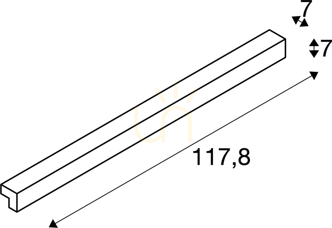 Náhled Přisazené LED svítidlo SLV L-LINE 120 bílé 18,5 W 3000 K IP44 1001303 Přisazené LED svítidlo SLV L-LINE 120 bílé 18,5 W 3000 K IP44 1001303