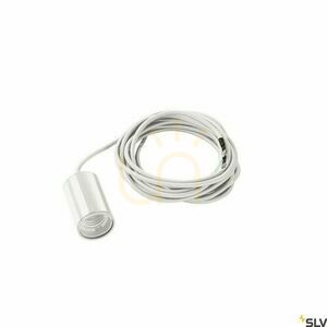 Závěsné svítidlo SLV FITU 132691, bílé, hliník, E27 small 1
