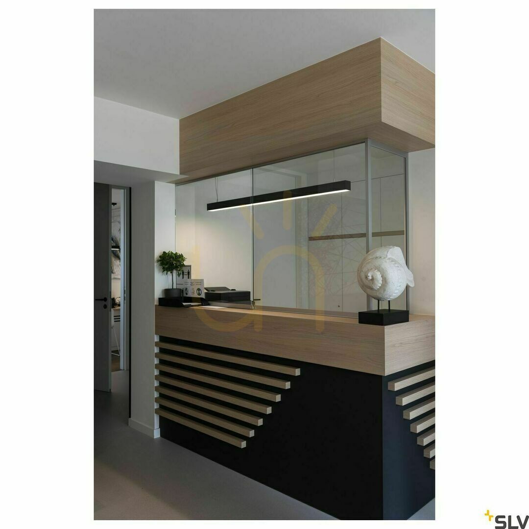 Náhled Přívěsek světla SLV Q-LINE DALI Single LED černý 47W 3000K 142 cm 1001309 Přívěsek světla SLV Q-LINE DALI Single LED černý 47W 3000K 142 cm 1001309