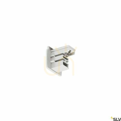 Kontrola Koncový uzávěr přípojnice SLV S-TRACK 3f bílý 1001380