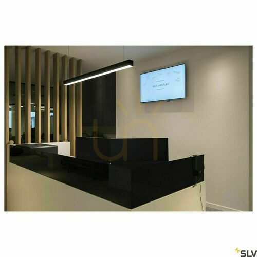 Kontrola Závěsné svítidlo SLV GLENOS II LED černé 105 cm 43W 3000K 1001400
