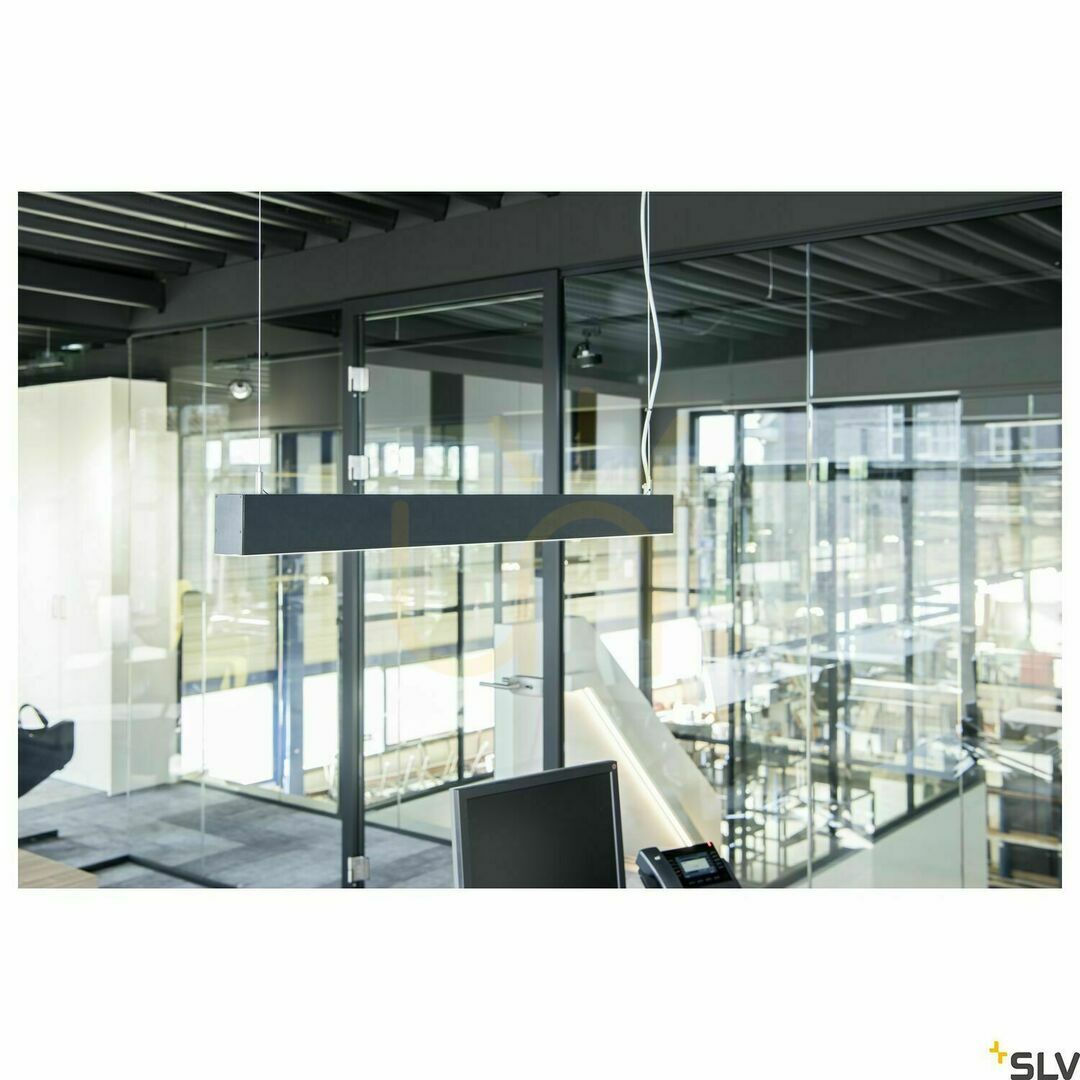 Zobrazit Závěsné svítidlo SLV GLENOS II 1001403 černé 43W 4000K 105 cm LED Závěsné svítidlo SLV GLENOS II 1001403 černé 43W 4000K 105 cm LED