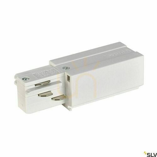 Kontrola Napájecí konektor přípojnice SLV EUTRAC 3f bílý 1001514