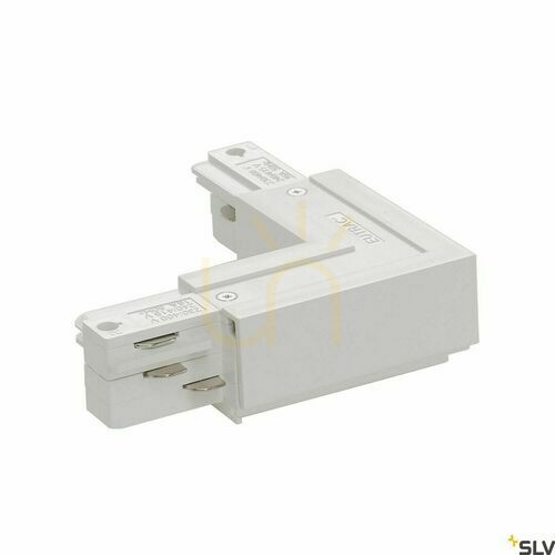 Kontrola Úhlový napájecí konektor SLV EUTRAC 3fázový bílý 1001520