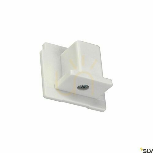 Kontrola Koncový uzávěr přípojnice SLV EUTRAC 3f bílý plast 1001527