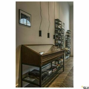 Závěsné svítidlo SLV SUPROS 78 černé 12W 3000K 700lm 133120 small 1