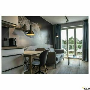 Závěsné svítidlo SLV PHELIA E27 černé 27,5 cm 133310 small 3