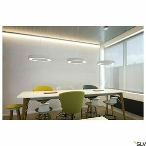 Závěsné svítidlo SLV MEDO RING 60 bílé LED 33W 3000K 133841 small 3