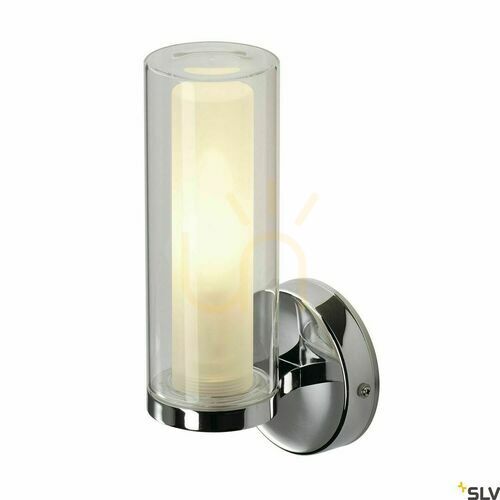 Kontrola Nástěnné svítidlo SLV WL 105 chrom IP44 E14 40W 1002228