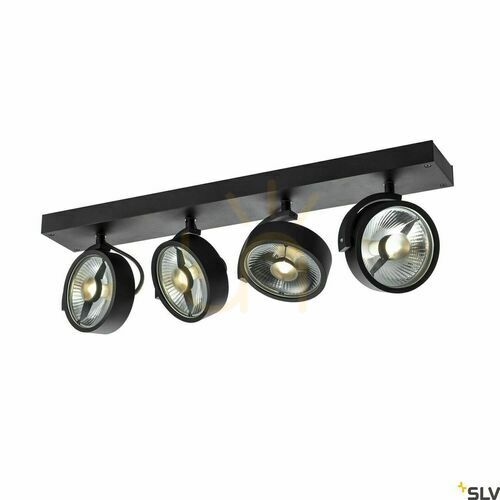 Kontrola Zapuštěné svítidlo SLV KALU černé 60 cm 1002023