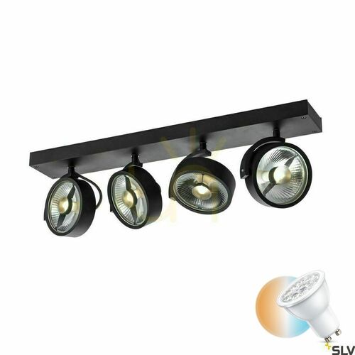 Kontrola Zapuštěné svítidlo SLV KALU černé 60 cm 1002023